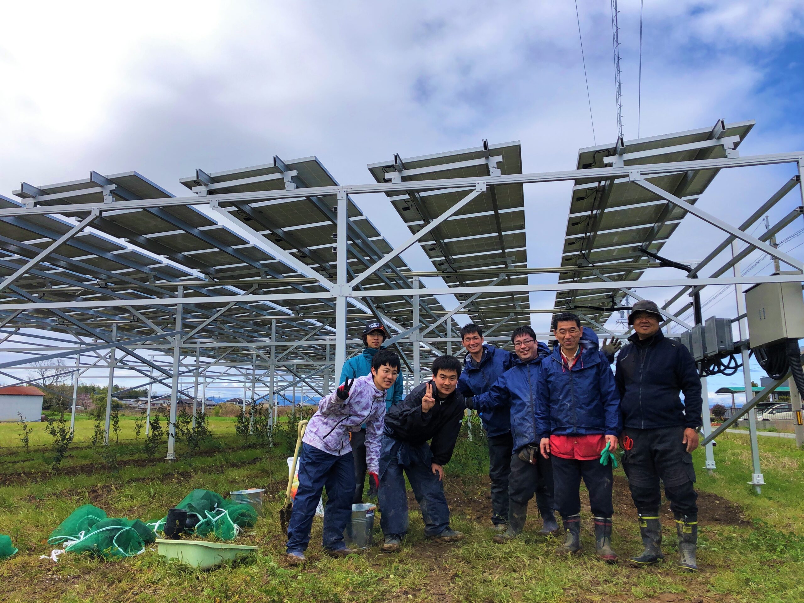 photo: 斎宮おひさま年金発電所(第4発電畑)×橋爪建材