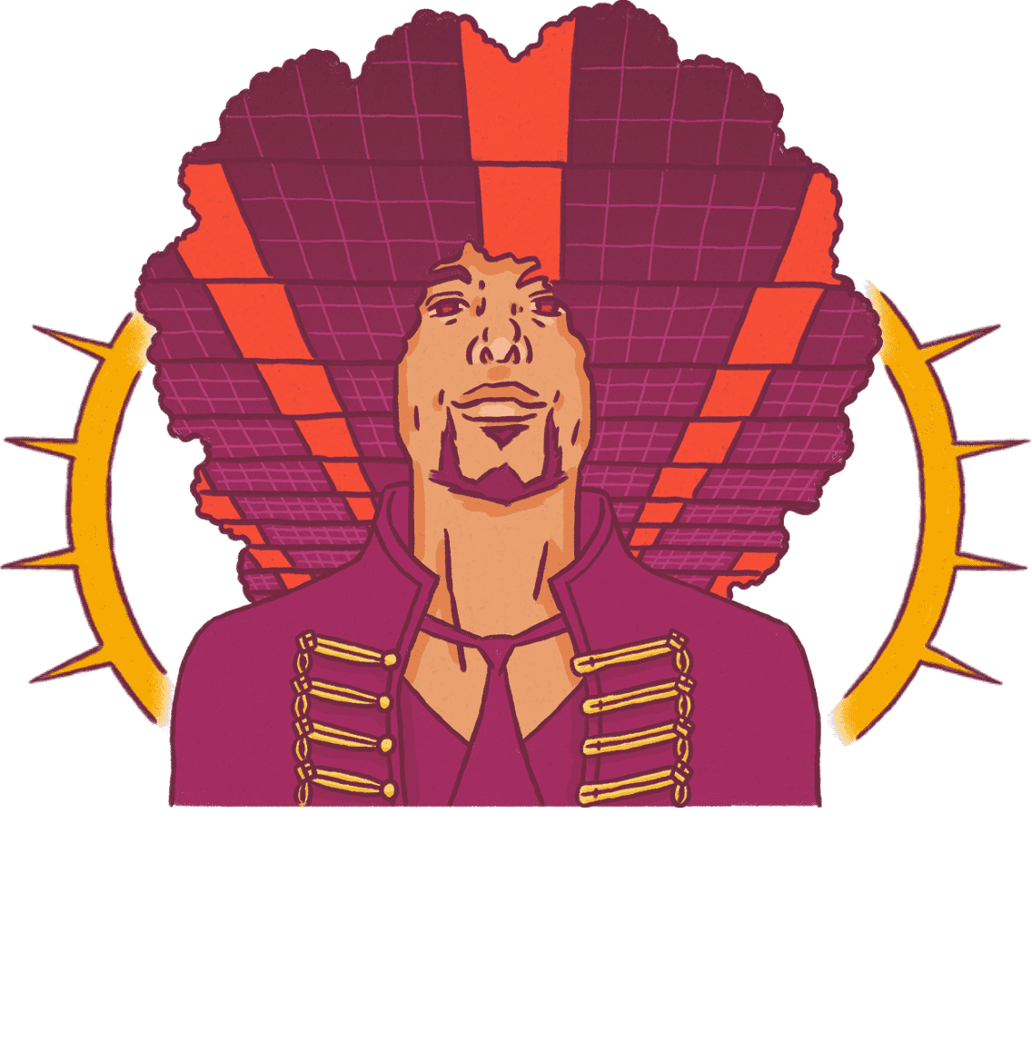 ステージのイラスト