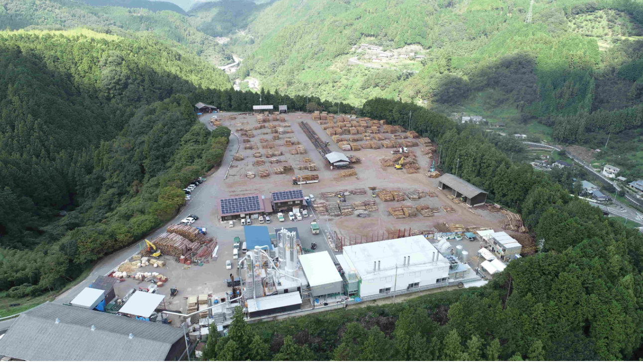 山林に囲まれた内子エリア