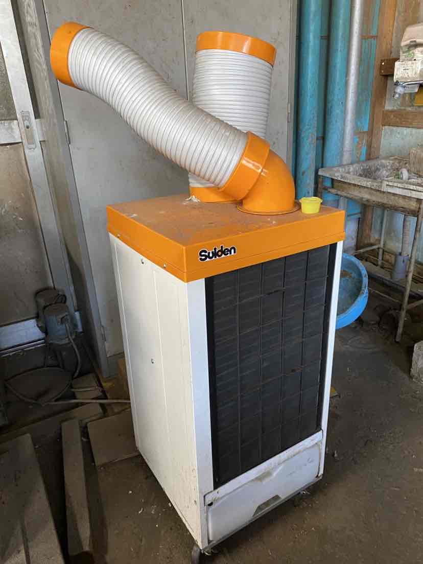 熱中症対策のためのスポットクーラー